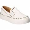 Pantofi Fete, piele ecologica, casual, albi