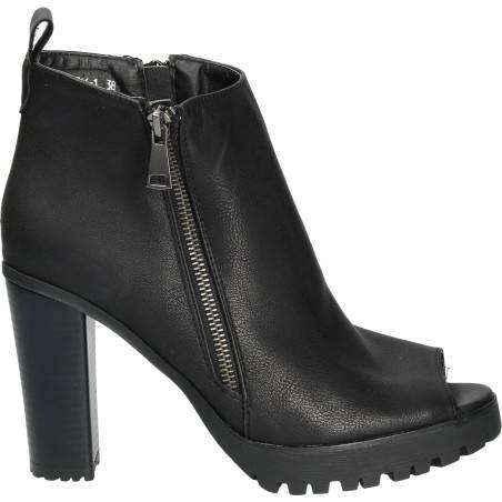 Ghete de vara, fashion, cu toc robust