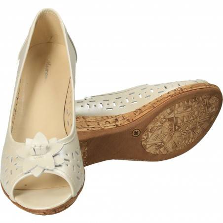 Pantofi Femei, piele, casual, bej  MOM13110BE.RS-59