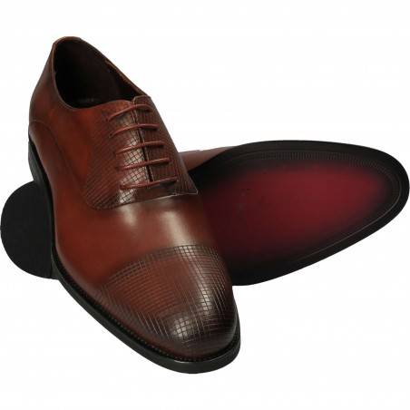 Pantofi din piele, eleganti, barbati, maro