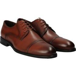 Pantofi din piele, eleganti, barbati, maro