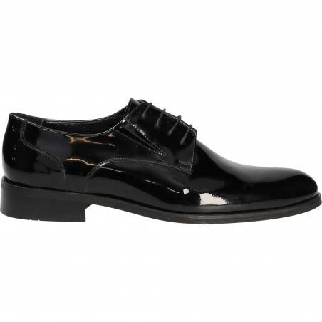 Pantofi din piele, eleganti, barbati, negru VGT1610483-1N-290