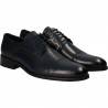 Pantofi din piele, eleganti, barbati, bleumarin