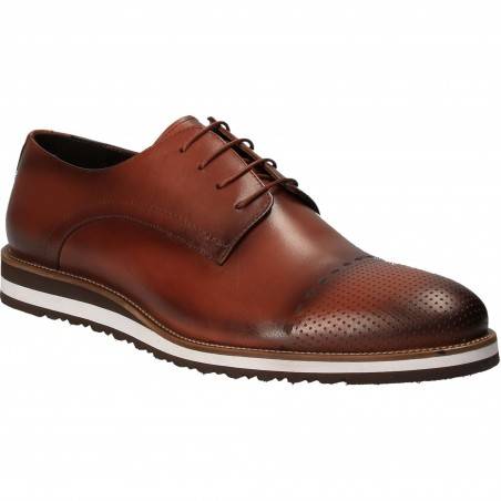 Pantofi din piele, eleganti, barbati, maro