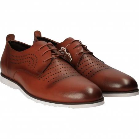 Pantofi barbati piele casual maro