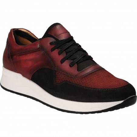Pantofi Barbati Casual Piele bordeaux