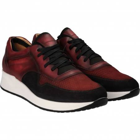 Pantofi Barbati Casual Piele bordeaux