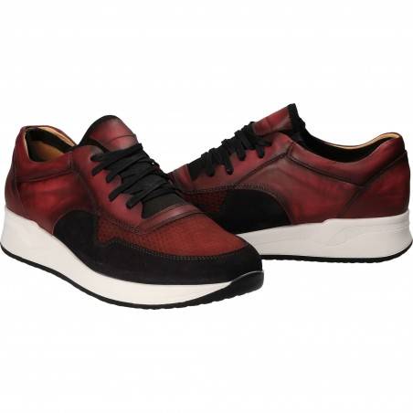 Pantofi Barbati Casual Piele bordeaux