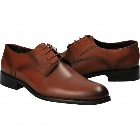 Pantofi din piele, eleganti, barbati, maro