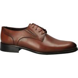 Pantofi din piele, eleganti, barbati, maro