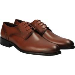 Pantofi din piele, eleganti, barbati, maro