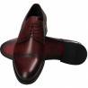 Pantofi din piele, eleganti, barbati, bordeaux