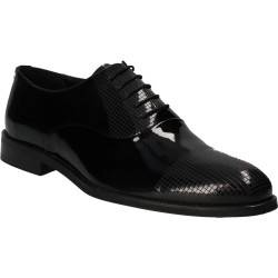 Pantofi din piele, eleganti, barbati, negru