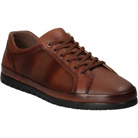 Pantofi Barbati, piele, casual, maro