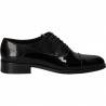 Pantofi din piele, eleganti, barbati, lac negru