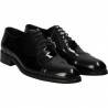 Pantofi din piele, eleganti, barbati, lac negru