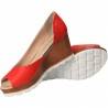 Pantofi Femei, piele, elegant, rosie