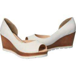 Pantofi Femei, piele, elegant, alb