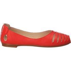 Pantofi Femei, piele, casual, rosu