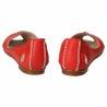 Pantofi Femei, piele, casual, rosu