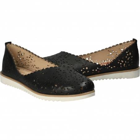 Pantofi Femei, piele, casual, negru