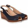 Sandale Elegante Femei Piele Albastru