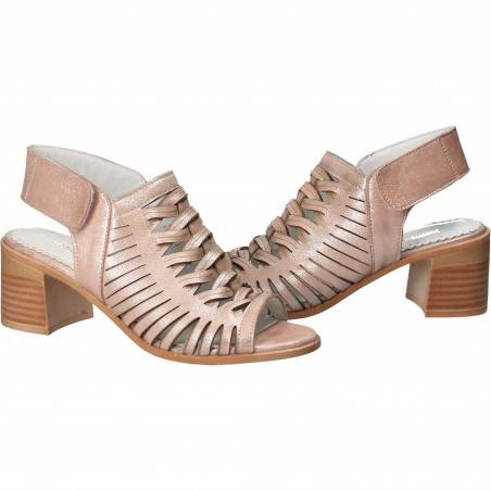 Sandale Femei Elegant Piele Bej VGT41BE-281