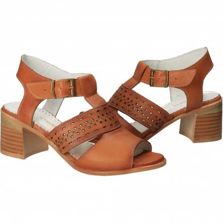Sandale Femei Elegant Piele Maro VGT43-LM-281