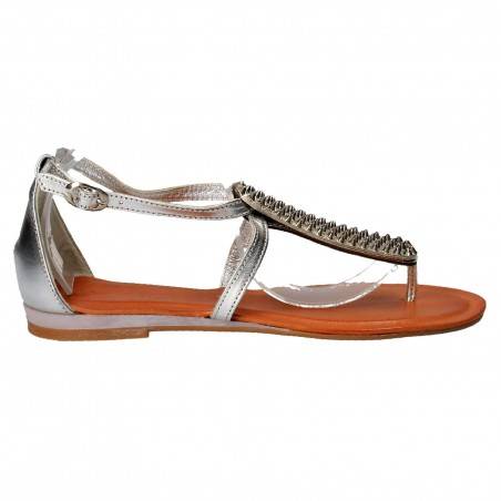 Sandale Femei, casual, piele naturala