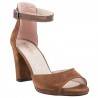 Pantofi femei decupati maro VGT0341204ZM