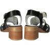 Sandale Femei Piele negre VGT43-LN