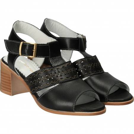 Sandale Femei Piele negre VGT43-LN