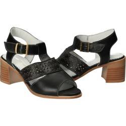 Sandale Femei Piele negre VGT43-LN