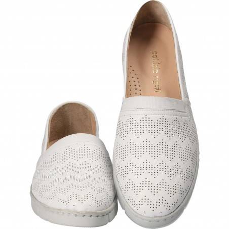 Espadrile Femei piele albi
