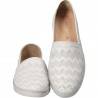 Espadrile Femei piele albi