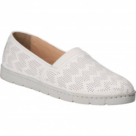 Espadrile Femei piele albi