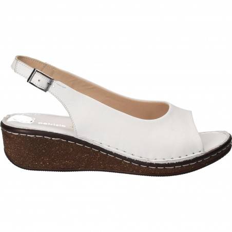 Sandale Femei elegant piele albe