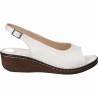 Sandale Femei elegant piele albe