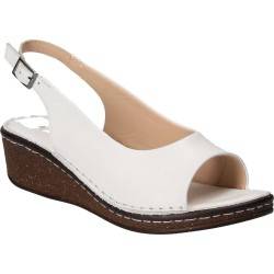 Sandale Femei elegant piele albe