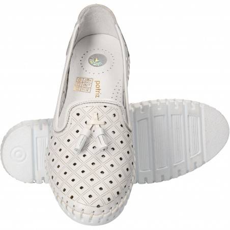 Espadrile Femei piele albi
