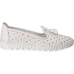Espadrile Femei piele albi