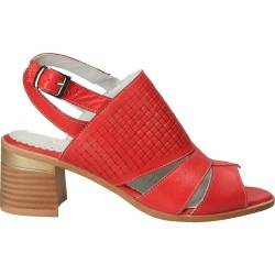 Sandale Femei elegant piele rosii