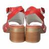 Sandale Femei elegant piele rosii
