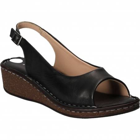 Sandale Femei elegant piele negre
