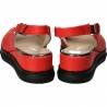 Sandale Femei casual piele rosii
