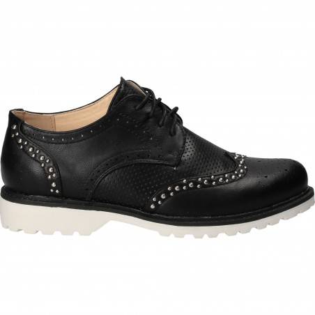 Pantofi Femei Casual Oxford Negri
