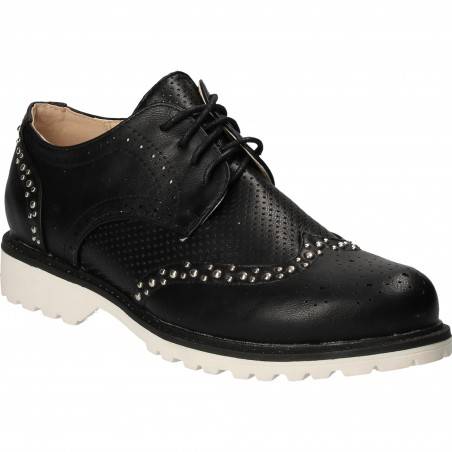 Pantofi Femei Casual Oxford Negri