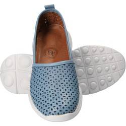 Espadrile Femei Piele Albastri DA VINCI