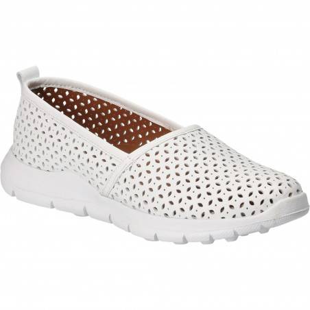 Espadrile Femei Piele Albe