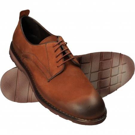 Pantofi Eleganti Barbati Piele Maro DA VINCI